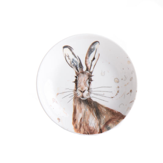 Meg Hawkins Hare trinket dish