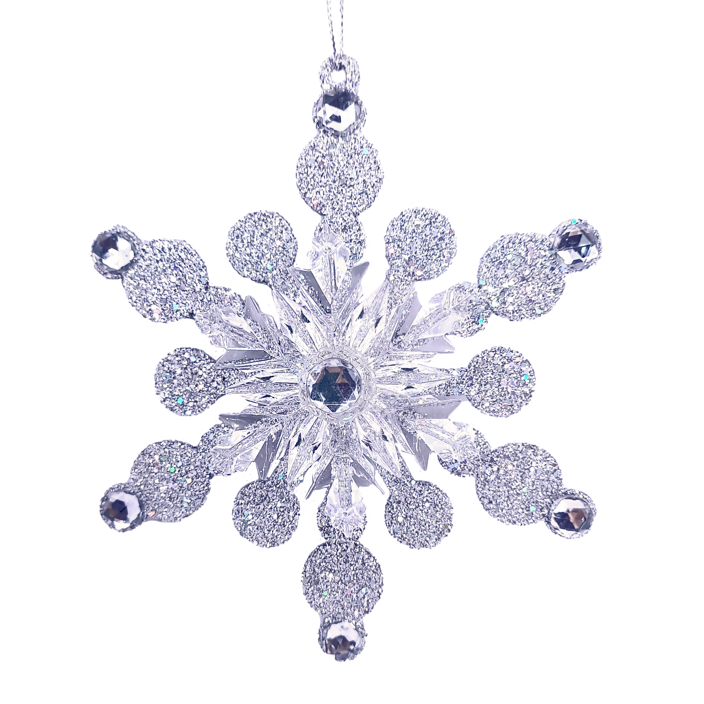 Snowflake with Glitter