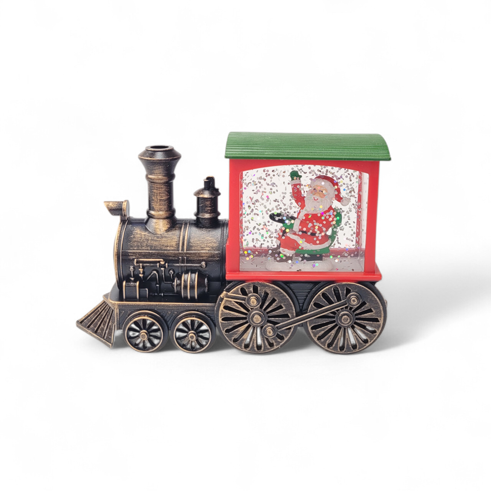 Santa Driving a Train Mini Lava