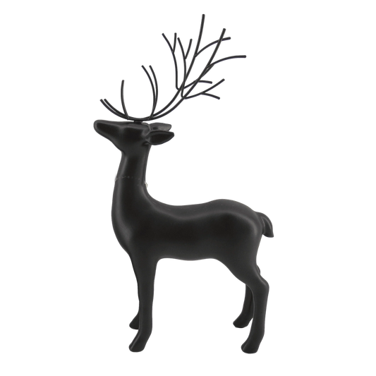 Black Standing Reindeer