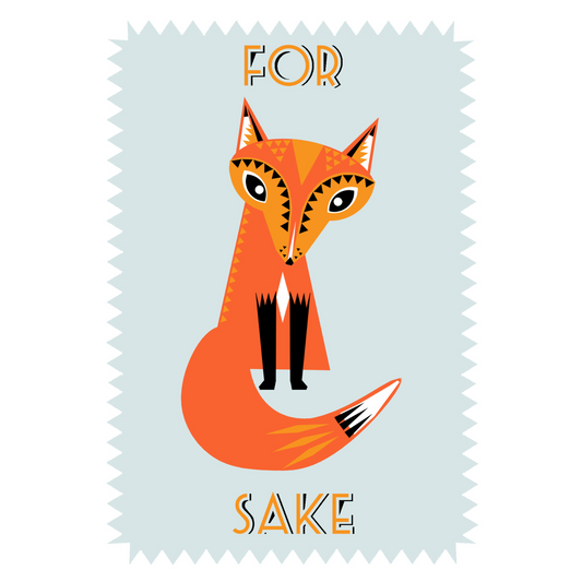 Home & Dry Tea Towel - For Fox Sake