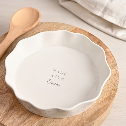 Moments round pie dish