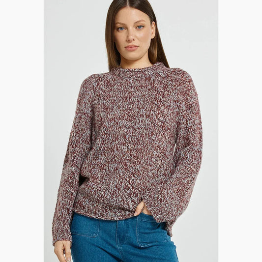 Gracie Sweater - Multi Red