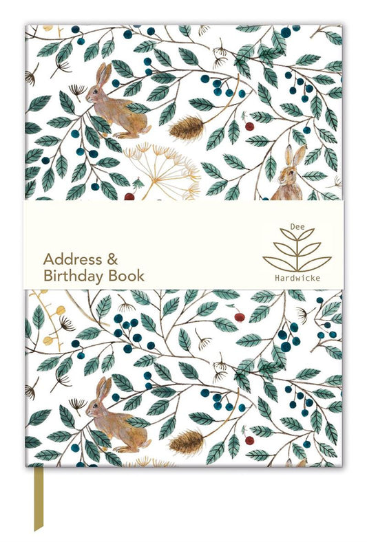 Museums & Galleries - Hares & Berries - Desk Address Book