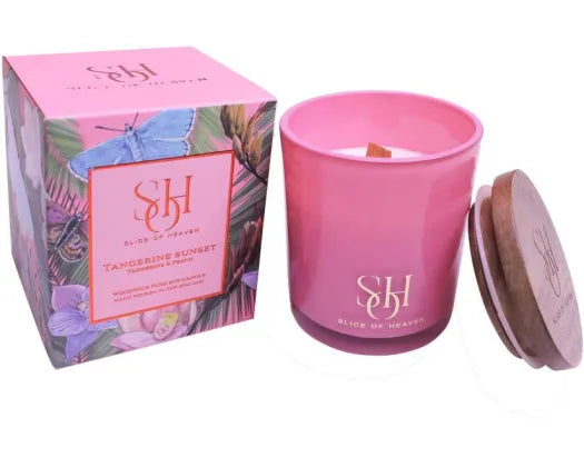 130G SOY CANDLE HAND POURED IN NZ - TANGERINE SUNS