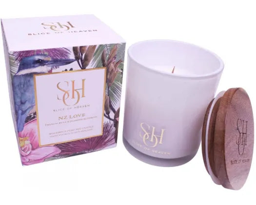 130G SOY CANDLE HAND POURED IN NZ - NZ LOVE