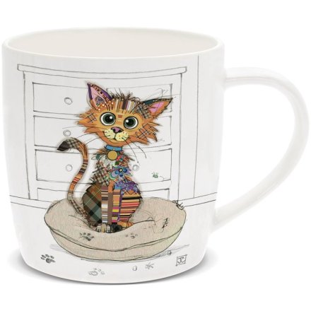 Bug Art Fine China Mug