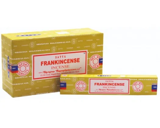 SATYA FRANKINCENSE INCENSE 12PCS