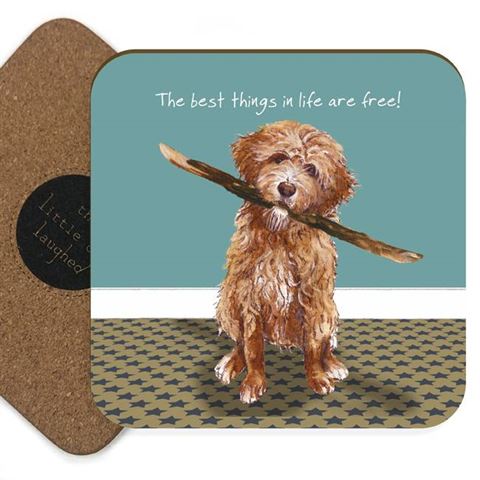 Little Dog Laughed - Best Things - Coaster