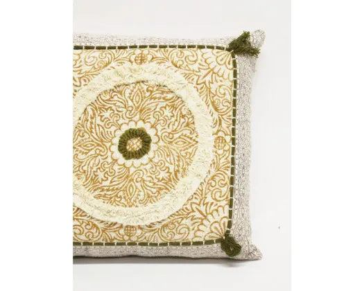 Mandala Embroidered Cushion