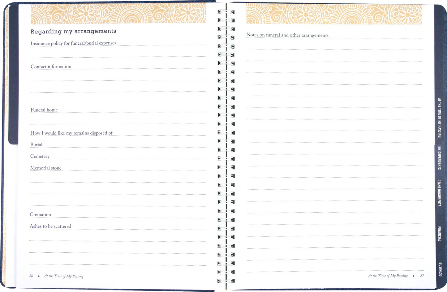 I'm Dead, Now What? Organizer