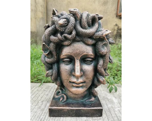 Medusa Head Statue