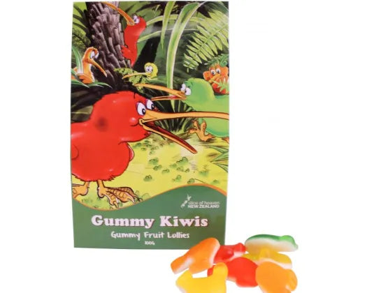 GUMMY KIWI - GUMMY FRUIT LOLLIES