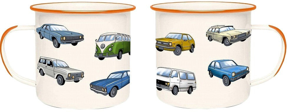 Enamel Mug - NZ Vintage Car Club