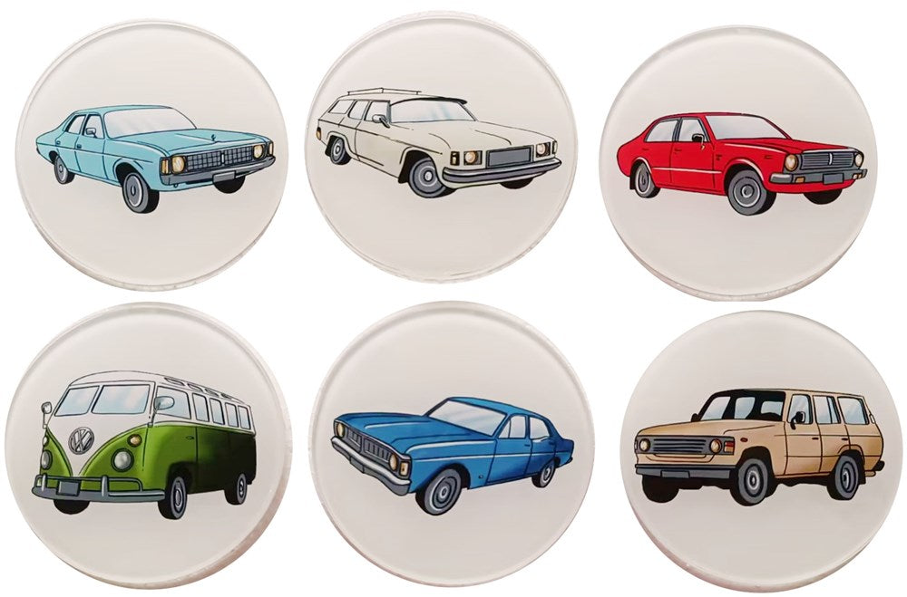 Vintage Car Coasters