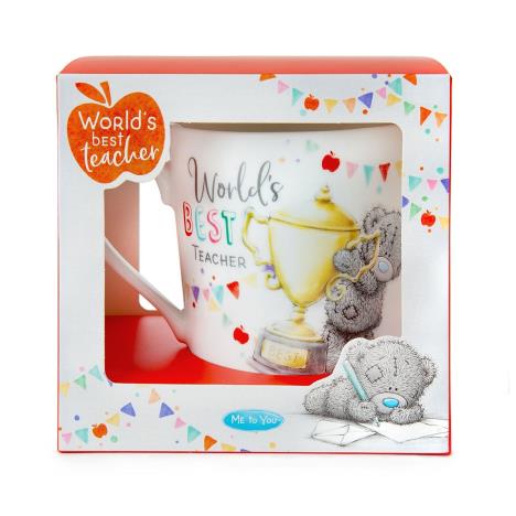 World's Best Teacher Me to You Bear Boxed Mug