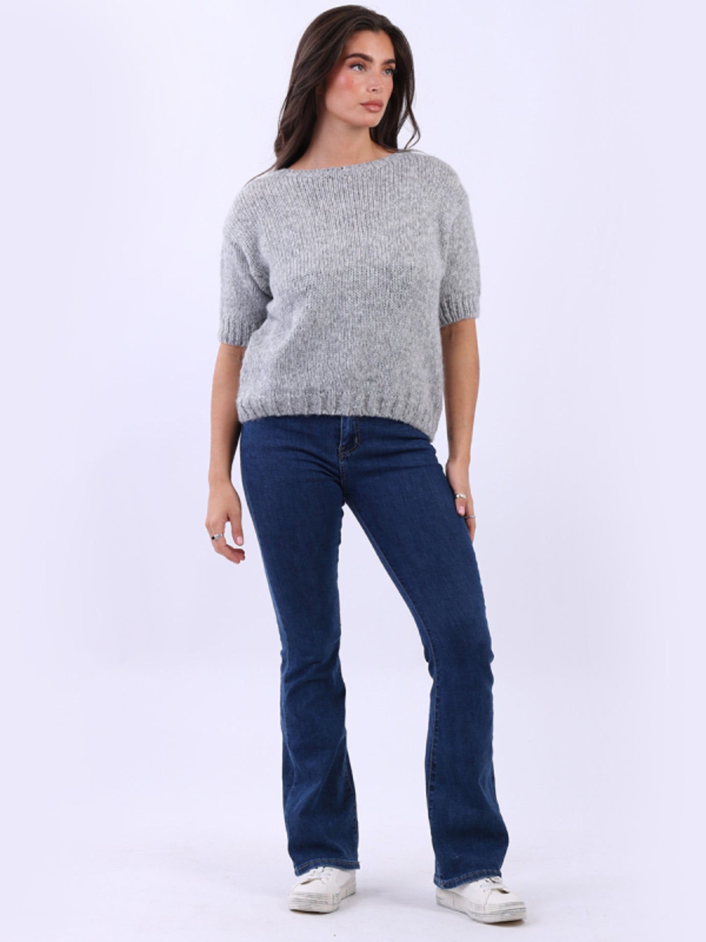 Anika Woollen Short Sleeve Top