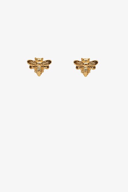 Mini Bee Earring | Gold