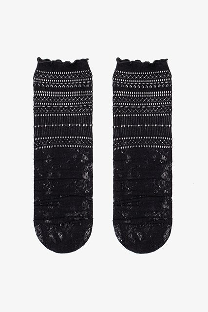 Victoria Stocking Sock | Black