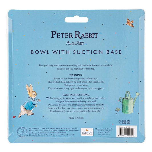 Peter Rabbit Bowl w/suction