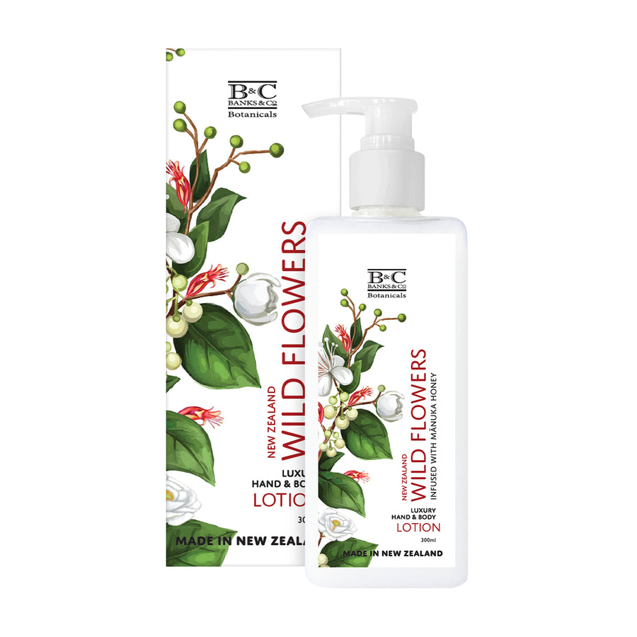 NZ Wild Flowers LOTION 300ml