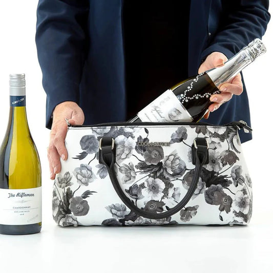 Barbara Cooler Clutch - Wine Hand Bag