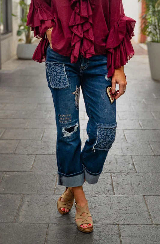 Bestie Heart Jeans