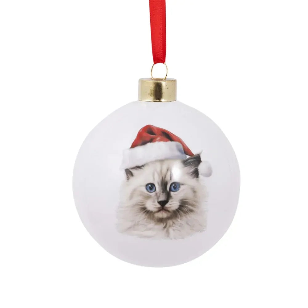 Cats Round Bauble