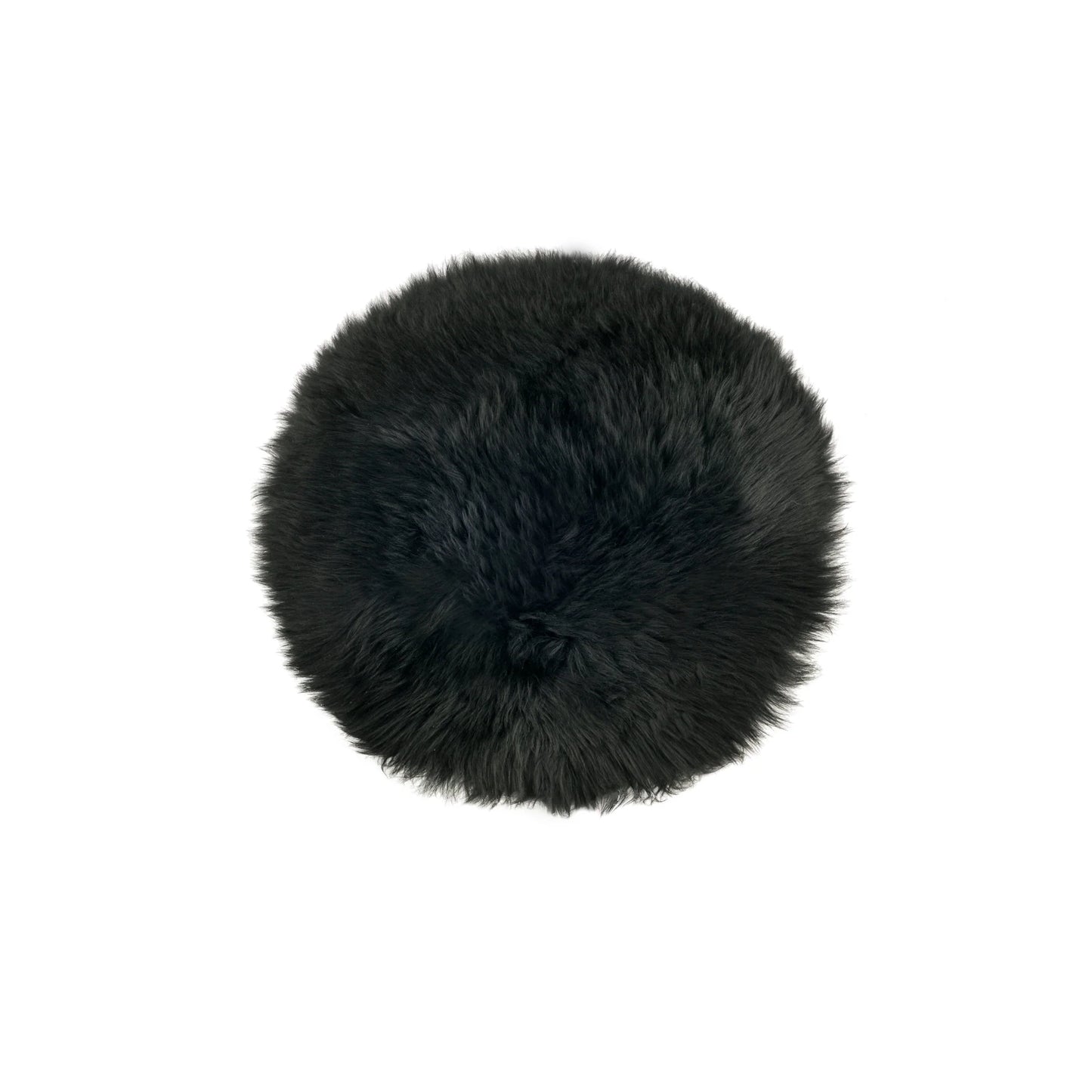 Longwool Sheepskin Seat Plate • Black