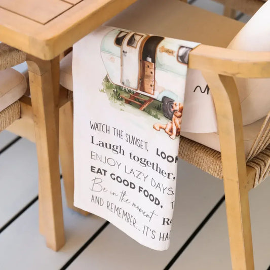 Caravan - Tea Towel