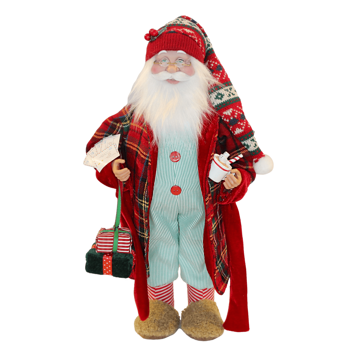 Santa with PJs & Cocoa
