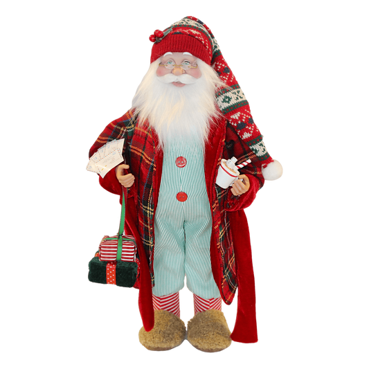 Santa with PJs & Cocoa