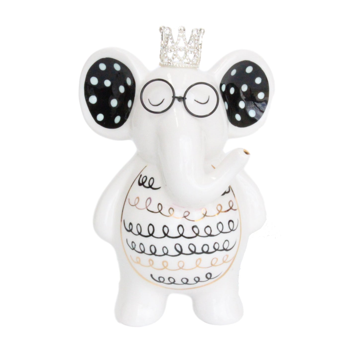 Mrs Elephant with Crown