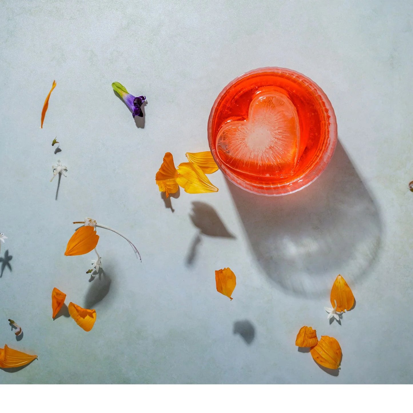 Drinks Plinks Ice Cube Tray - Shapes - Big Hearts