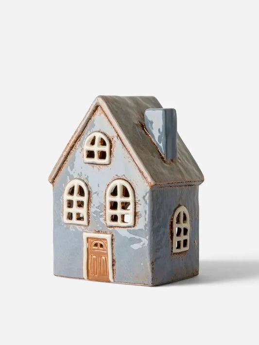 Devon Cornflour Arch Window Tea Light Cottage