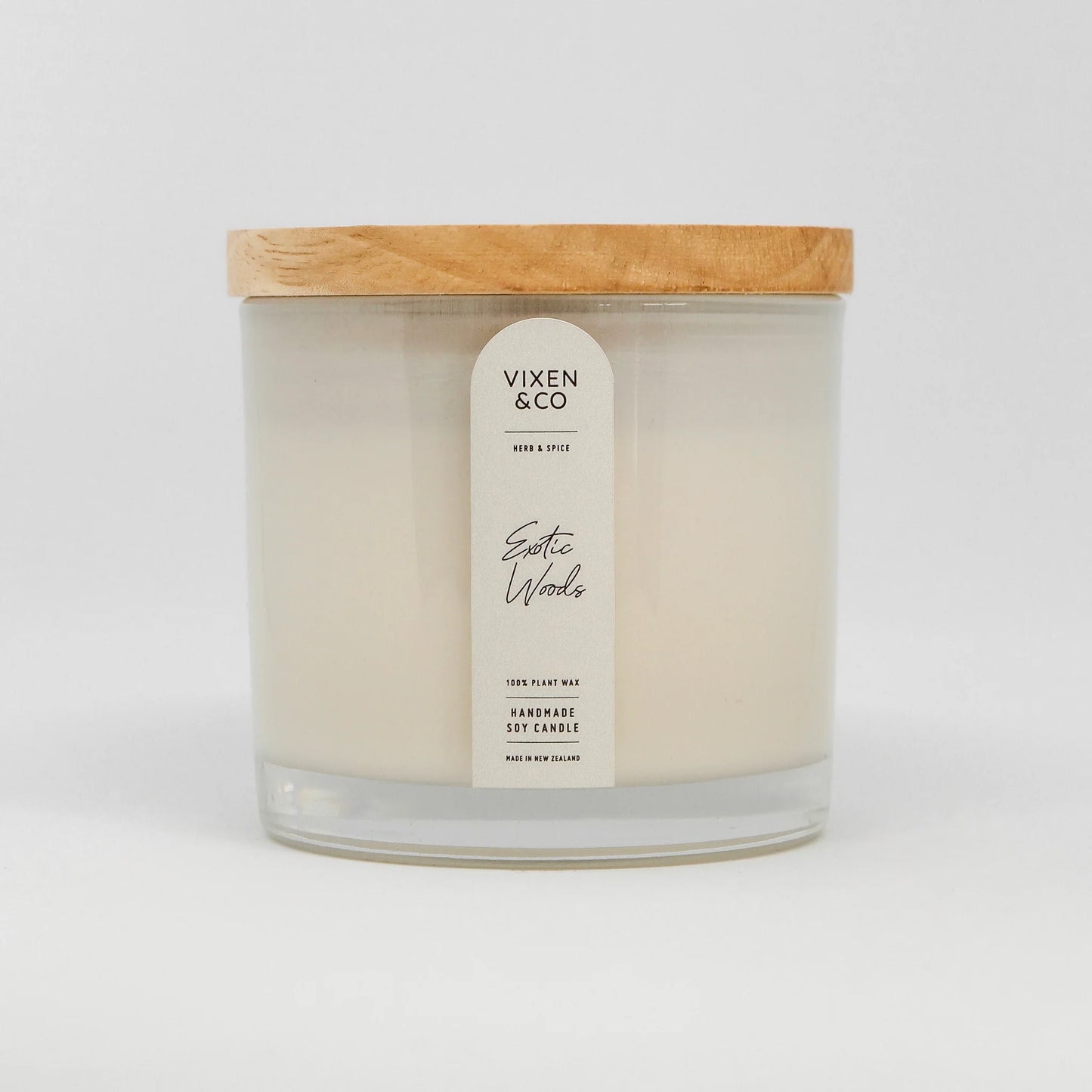 Vixen & Co Husky Candle | Exotic Woods