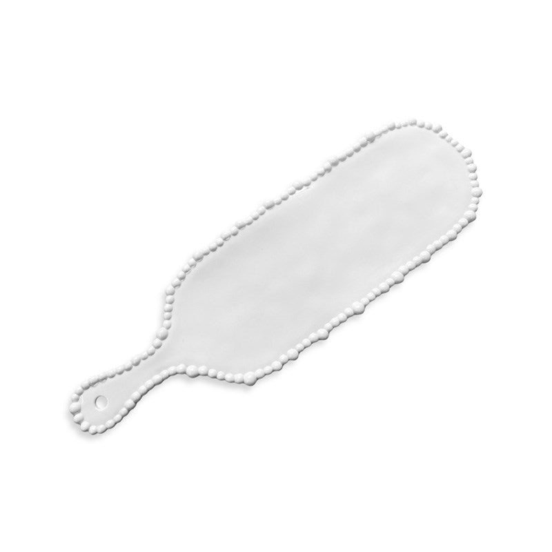 Pearl Melamine Platter w/ Handle