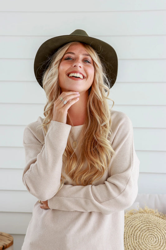 The Panama Hat | Khaki