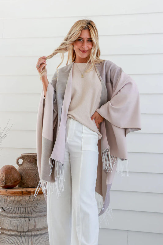 Reversible Serape | Grey