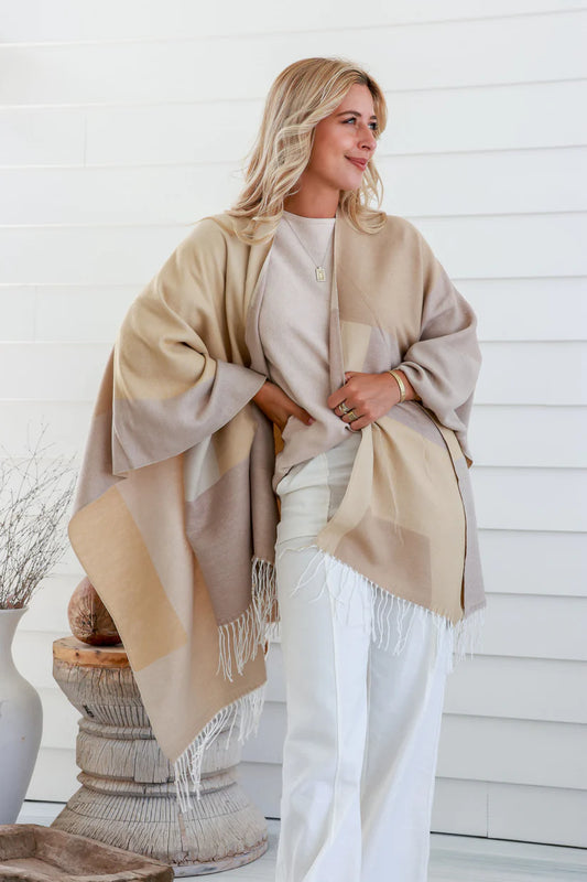 Reversible Serape | Natural