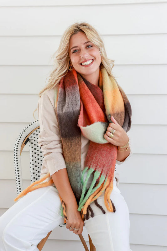 Millie Scarf | Terracotta