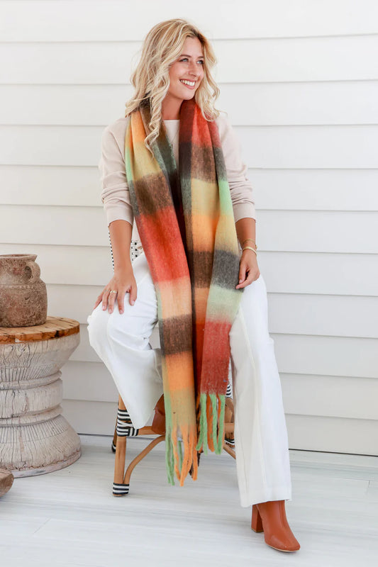 Millie Scarf | Terracotta