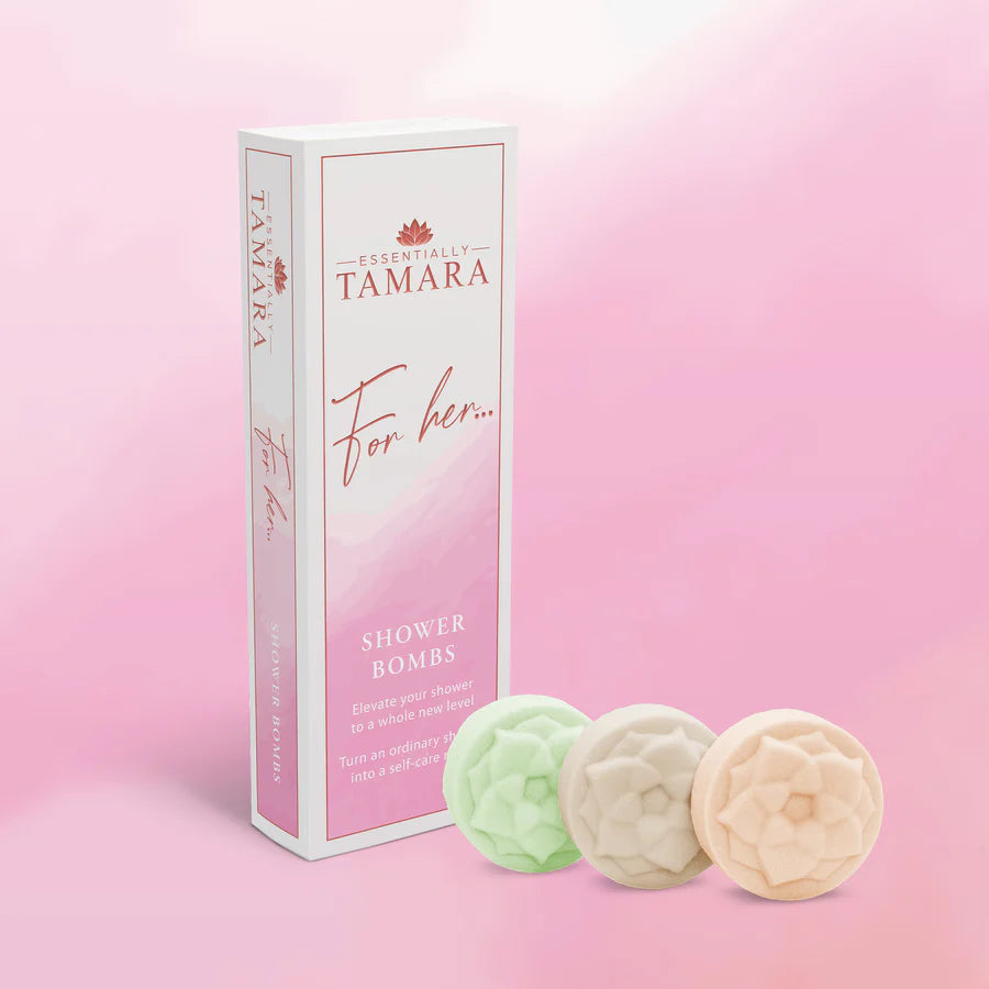 For Her Collection - Box of 3 Shower Bombs