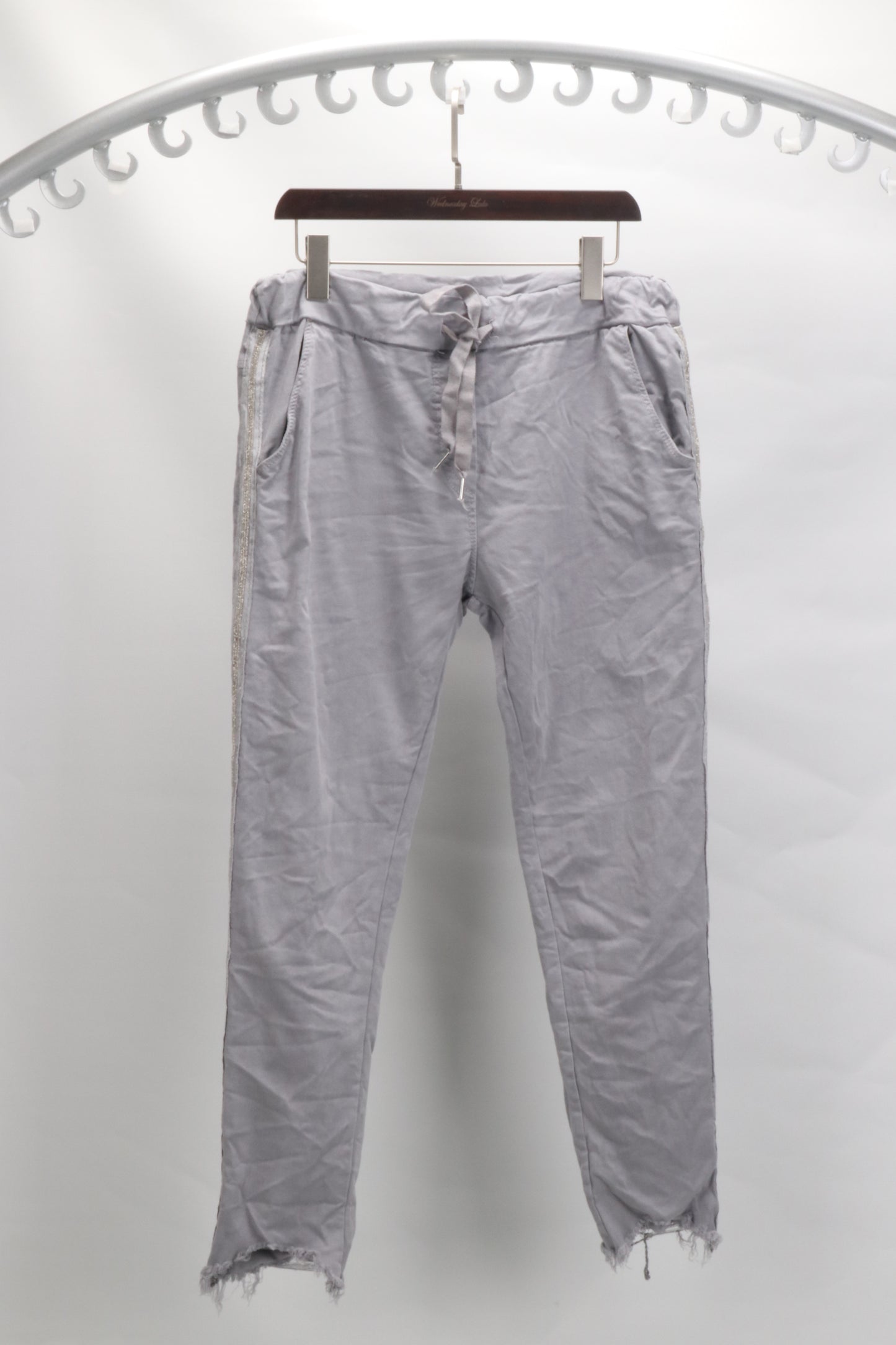 Grey Cotton Pant