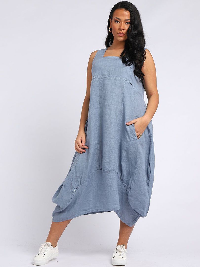 Gabriella Dress | Denim