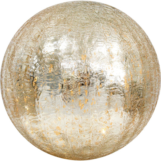 Glass Ball Nougat Crackled Xl Led