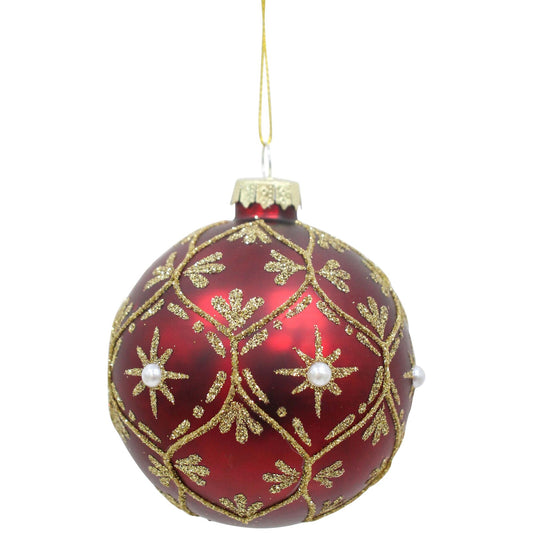 Glass Bauble Sienna