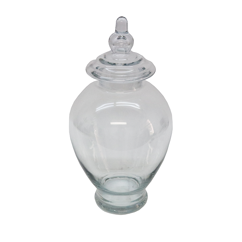 Glass Lidded Jar