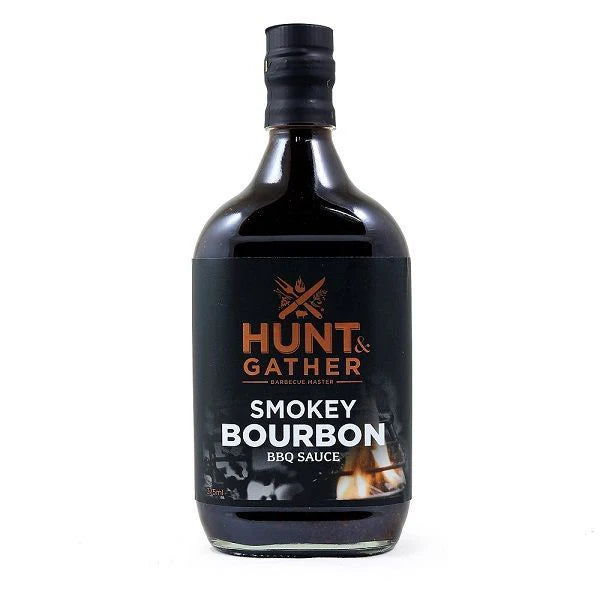 Hunt & Gather Smokey Bourbon BBQ Sauce 375ML