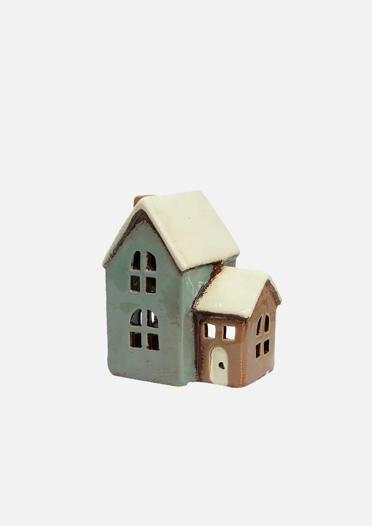 Alsace Tea Light Parish Blue